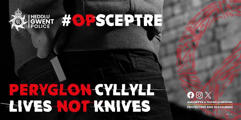 Gwent supports national campaign to tackle knife crime