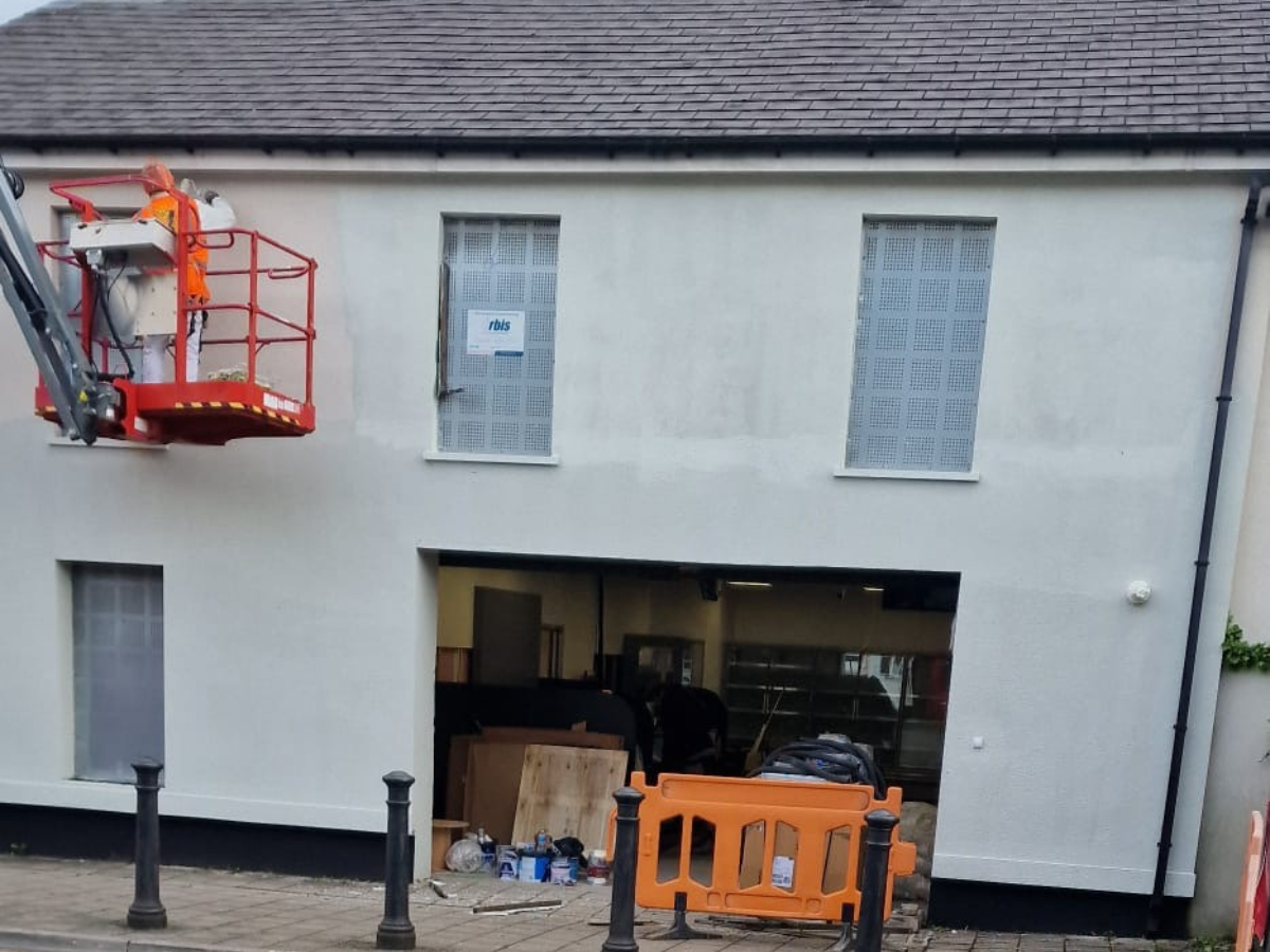 Refurbishment work ongoing at this former Cwmbran pub